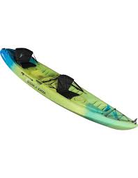 green top kayak open